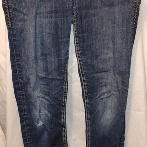 Silver Jeans Blue Straight Leg Denim